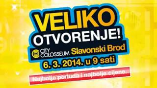 HERVIS Slavonski Brod otvorenje City Colosseum