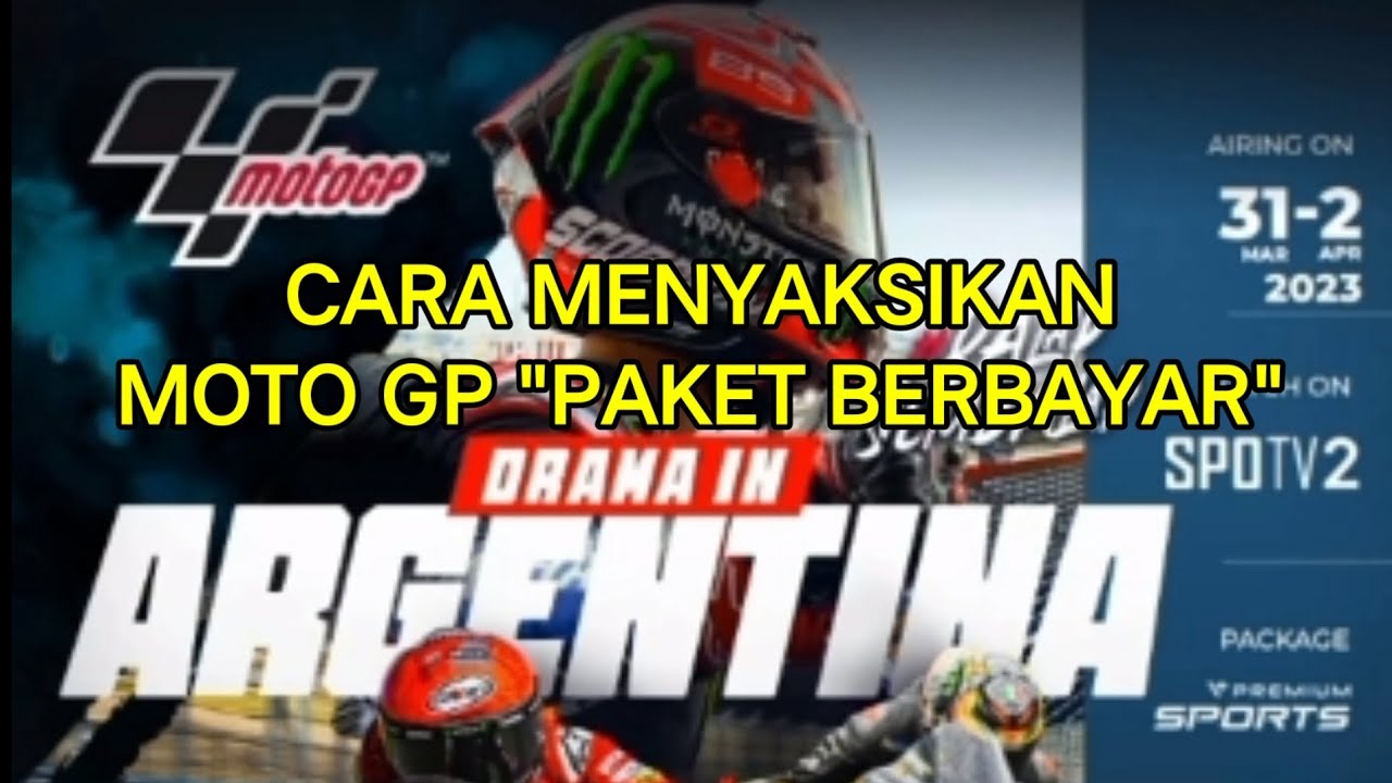 Mau Nonton MotoGp Live Streaming Secara Legal?? Aplikasi Vision+ Di SPO ...