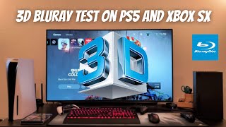 PS5 and Xbox Series X 3D Bluray Test and 4K UHD Bluray Comparison