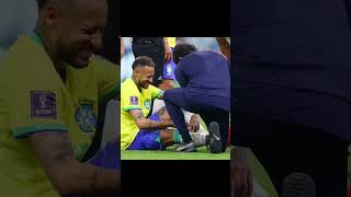 Neymar jr Injury #shorts #football #worldcup #neymar #brasil #qatar #quotes #neymarjr