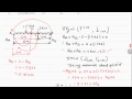 Lecture 10 | How to find beam reactions | Simply supported beam carrying u.d.l. & point load