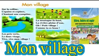 Les chance Mon village (dire faire et agir 1AEP)