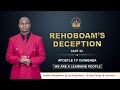 Special Service Tuesday 08.12.20 Apostle T.F Chiwenga ( Rehoboam's Deception Part 2)
