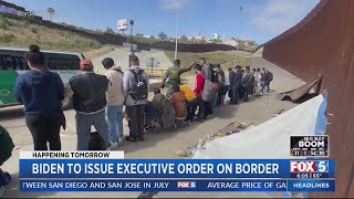 Biden to issue executive order, limiting number of asylum seekers at U.S.-Mexico border