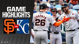 Giants vs. Royals Game Highlights (9/21/24) | MLB Highlights