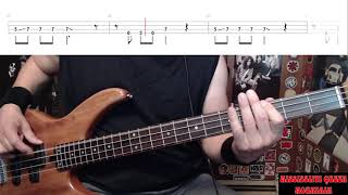 Mississippi Queen by Mountain - Bass Cover with Tabs Play-Along