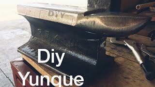 DIY YUNQUE DE  RIEL