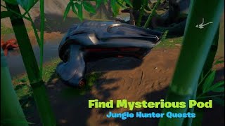 ❔Game Guide | 'Find Mysterious Pod' Jungle Hunter Quest - Fortnite (Season 5 Chapter 2)