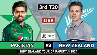 PAKISTAN vs NEW ZEALAND 3RD T20 MATCH Live SCORES | PAK VS NZ LIVE | MATCH DISCUSSION OF PAK & NZ
