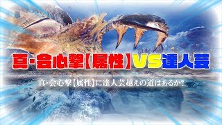 真・会心撃【属性】太刀に達人芸太刀越えの道は・・・【MHWアイスボーン】