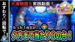 【大海物語5】実践動画！夕方まで当たり無しの台は出るのか検証！（編集部ビル君実践動画2023/8/16）