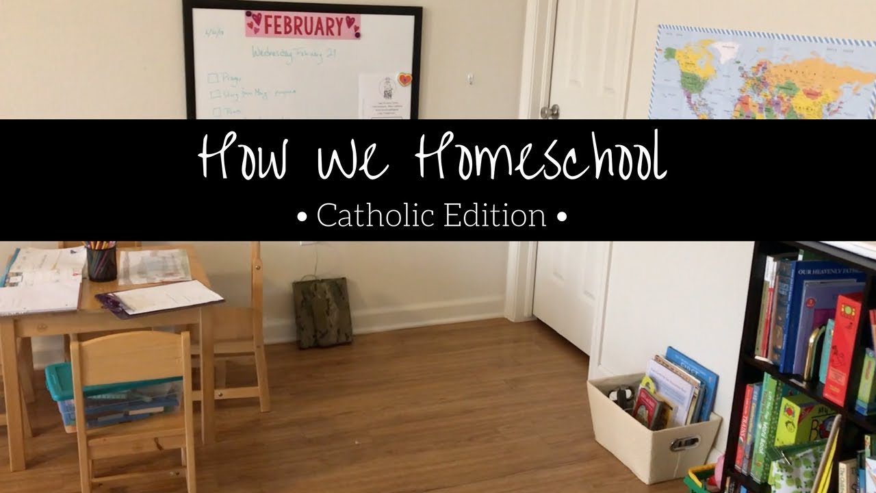 How We Homeschool • Catholic Homeschool • First Grade Curriculum - YouTube