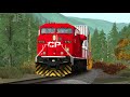 ts21 cp 8650 leads wb intermodal from glacier