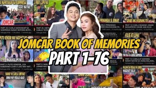 LOVE AND KILIG MOMENT NG JOMCAR FROM PART 1-76💛💛💛