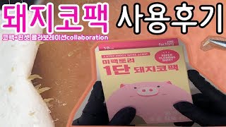 돼지코팩으로 코피지제거 해보기 Blackhead Removal , 피지대마왕