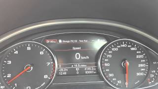 Audi A8 4.2 FSI 0-100km/h Acceleration