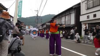 来んさい！見んさい！踊りん祭！！in智頭　踊っこひおか　4ｋ　ストリート