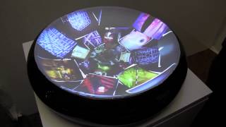 Display without Boundaries: Kinect Turns Bowl into a Touchscreen - IDF 2012