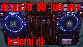 Disco 70' 80' Music ( Live Mix  ) Vol.1 Kelemi Dj 🎧