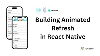 React Native Custom Refresh Animation With Reanimated From Scratch