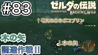 【#83】木の矢不足‼︎ボコブリンから調達‼︎[ゼルダの伝説 ブレスオブザワイルド]