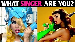 WHAT SINGER ARE YOU? Personality Test Quiz - 1 Million Tests