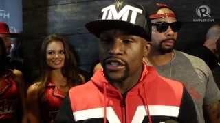 Mayweather on why he hasn't trash talked Pacquiao