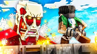 ATTACK ON TITAN In MINECRAFT?!...