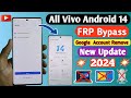 Vivo FRP Bypass Android 14 | Latest Security Update 2024 | Vivo Android 14 FRP Bypass Without PC