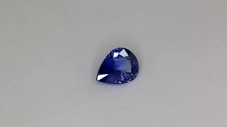 zaffiro Ceylon taglio a goccia 1.38 ct ZF0201