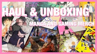 Manga Haul & Unboxing | art books, fanbooks, doujinshi, gaming merch | Proxy Order from Japan