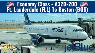 jetBlue Airways | A320-200 | Even More Space | Ft. Lauderdale (FLL) - Boston (BOS) | Trip Report