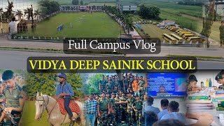 Inside Vidya Deep Sainik School: Campus Tour Vlog” #vidyadeepsainikschool