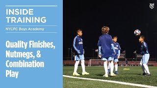Quality Finishes, Nutmegs, & Combination Play | ACADEMY INSIDE TRAINING
