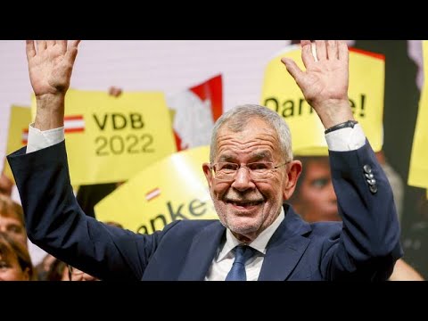 Stichwahl Vermieden: Van Der Bellen (78) Bleibt Bundespräsident - YouTube