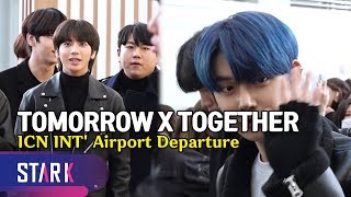 TOMORROW X TOGETHER, 20191125_ICN INT' Airport Departure (투모로우바이투게더 출국, 설레는 가을 패션)