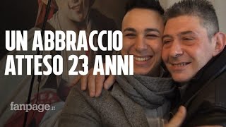 Dopo 23 anni incontra il figlio sottratto: \