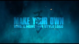 Make your own Godzilla King of the Monsters Style Logo! | Tutorial | Whalezilla