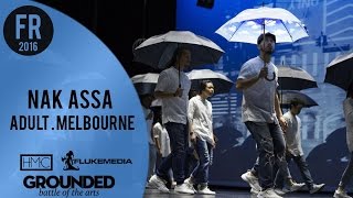 Nak Assa (Umbrella) | Adult FRONT ROW | GROUNDED 2016 'Prop Masters' Melbourne