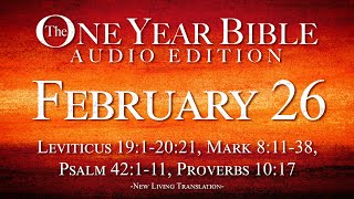 February 26 | One Year Bible Audio Edition