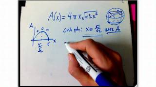 cylinder in sphere optimization example part 2