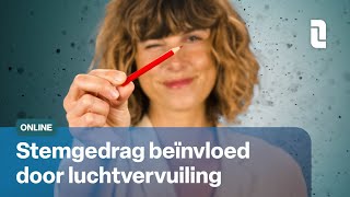 De lucht die je inademt, beïnvloedt je stemgedrag 👃💨✍️ | ONLINE