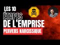 Les 10 étapes de l'emprise du PERVERS NARCISSIQUE #relationstoxiques