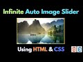 Make Simple Auto Image Slider Using HTML & CSS Only