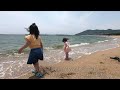 【神戸子育てvlog】須磨海岸須磨海水浴場