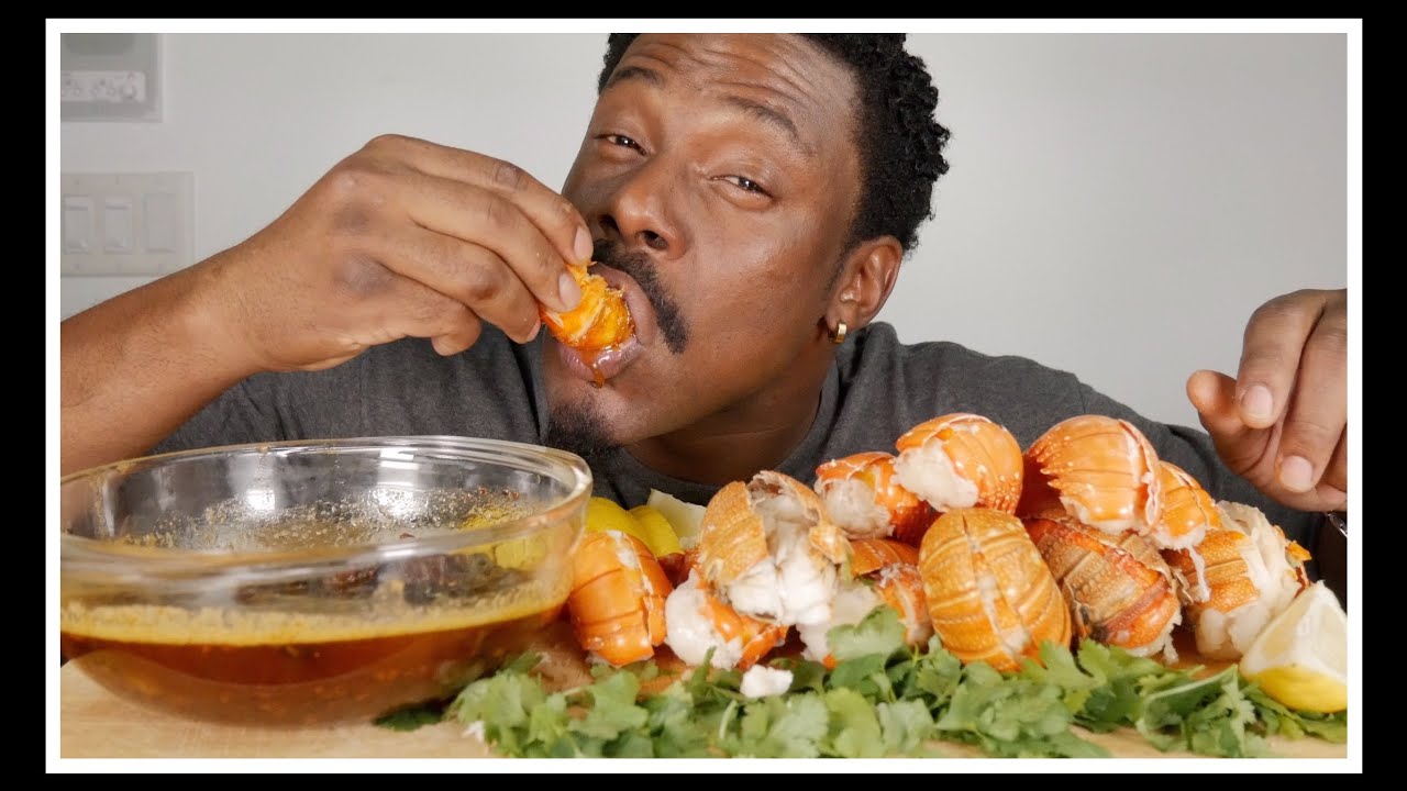 12 Lobster Tail Challenge | Mukbang | @playgrubbin - YouTube