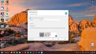 Create USB Recovery Drive using HP Recovery Cloud