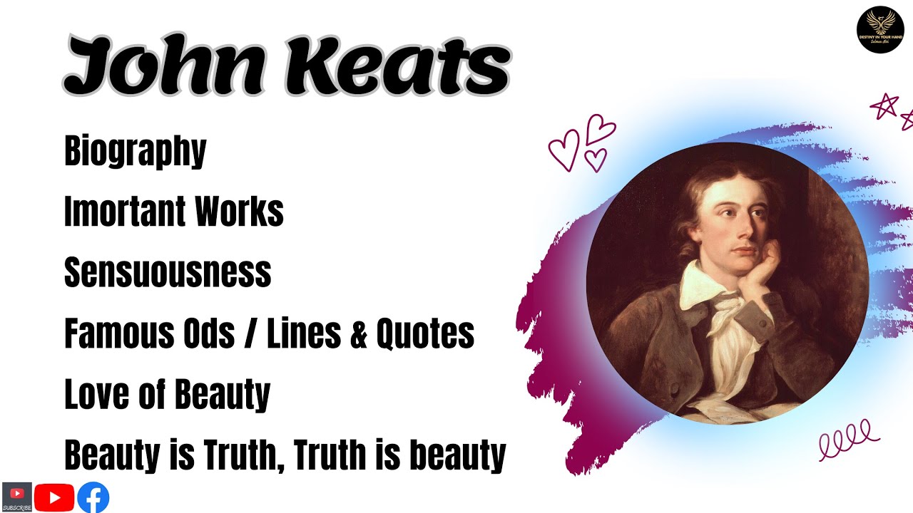 John Keats Biography - YouTube