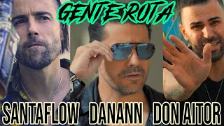 Danann ft. Santaflow \u0026  Don Aitor - Gente rota (Videoclip oficial) Cover Rap Rock