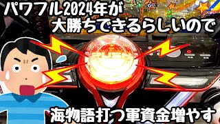 パワフル2024年が大勝ちできるらしいので海物語打つ軍資金増やす。【PFパワフル「2024年」】